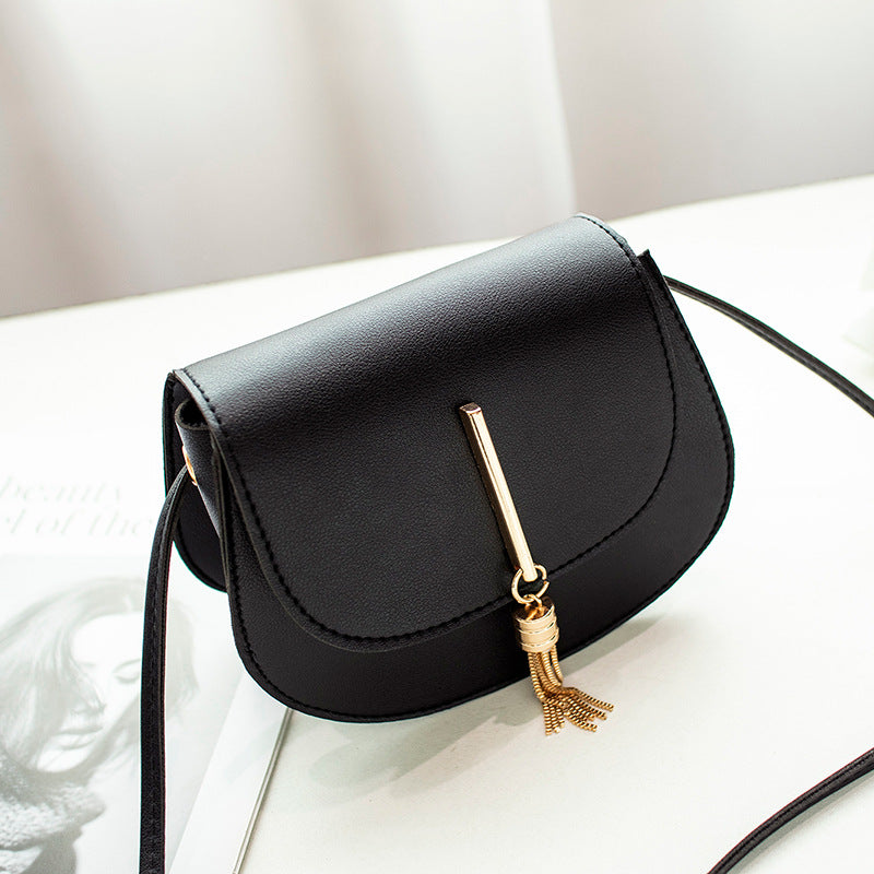 Shoulder bag tassel round bag women bag