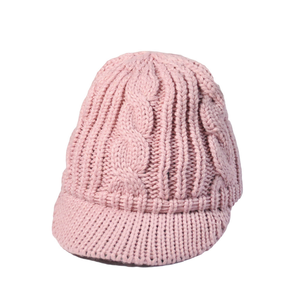 Woolen cap, knitted cap, ear protection cap