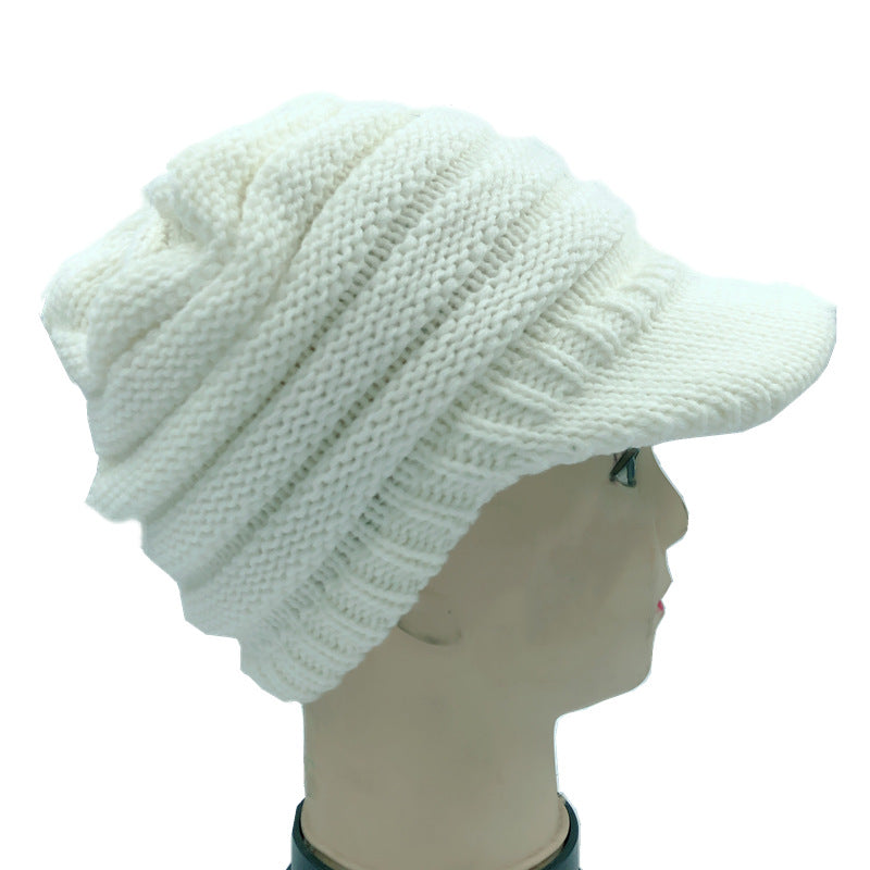 Woolen cap, knitted cap, ear protection cap