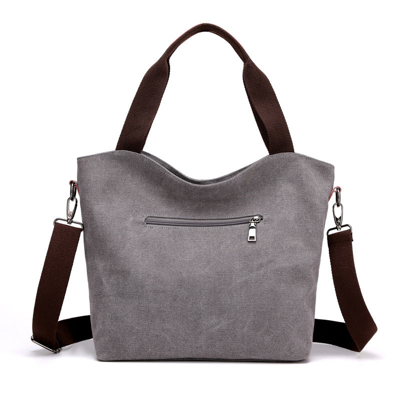 Shoulder women bag canvas bag