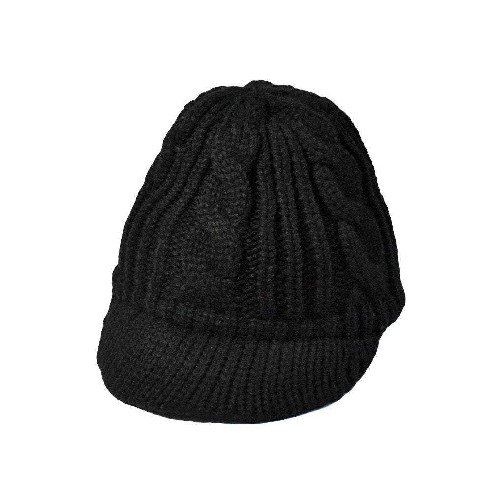 Woolen cap, knitted cap, ear protection cap