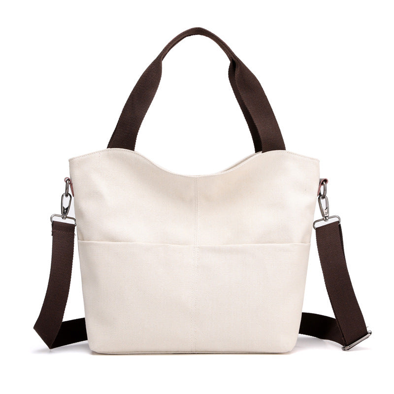 Shoulder women bag canvas bag