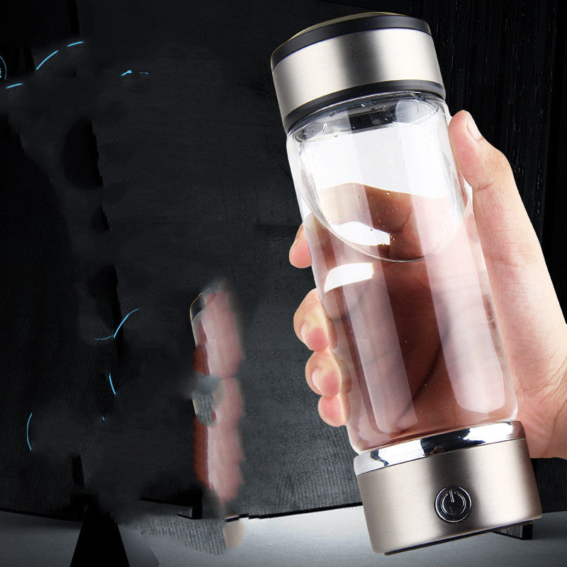 Rechargeable Quantum Hydrogen-rich Water Cup Hydrogen Water Cup Health Cup Glass Cup