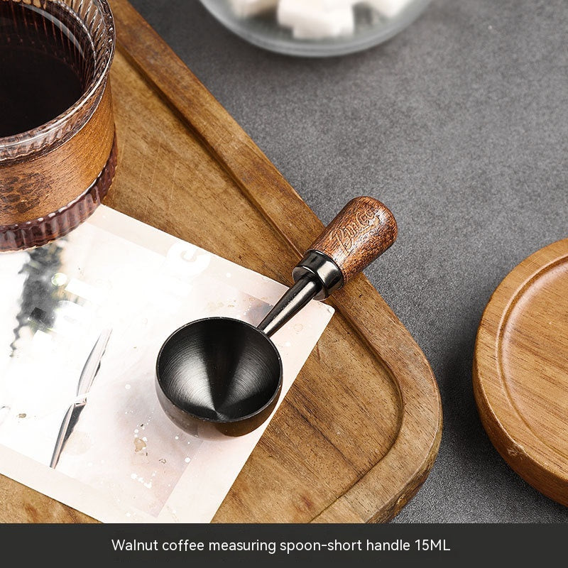 Coffee Spoon Long Handle Walnut